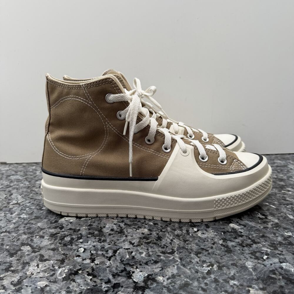 Converse Men’s 10.5 Chuck Taylor All Star Hi Consrtuct Roasted Sneakers A03876C